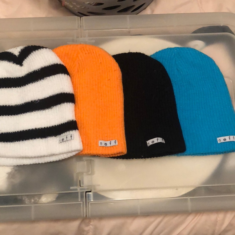 Bundle of Neff beanies